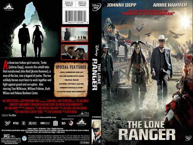 El LLanero Solitario película de Disney de 2013 la historia de John Reid un abogado convertido en Texas Ranger por su hermano a quien asesina el forajido Cavendish.