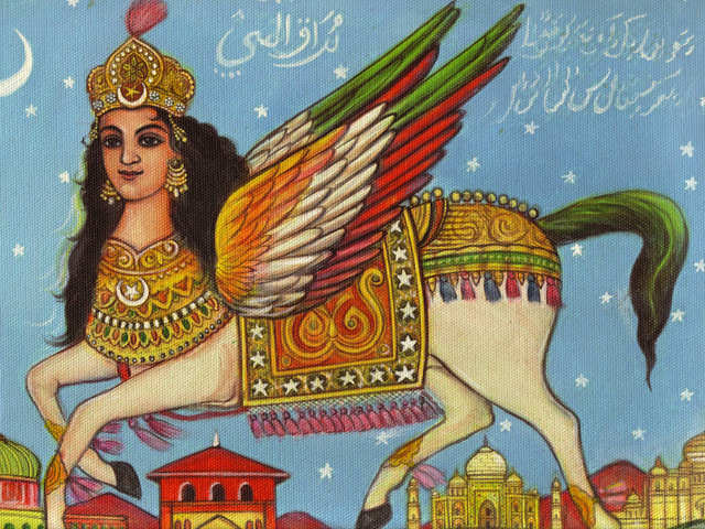 Al Burak el caballo mitológico de Mahoma