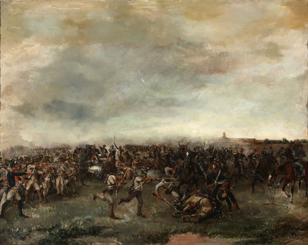 Batalla de San Lorenzo Jose de San Martin y debut de fuego de los Granaderos