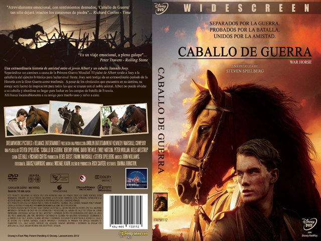 Caballo de Guerra - The War horse una pelicula de Steven Spielberg de 2012
