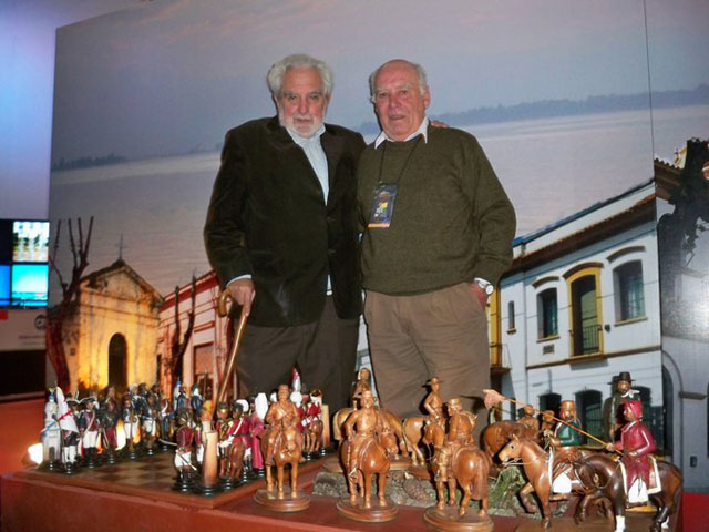 Carlos Ernesto Pieske escultor tradicionalista de los pagos de Chascomus.