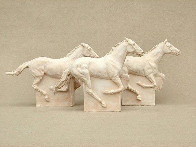 Esculturas de caballo