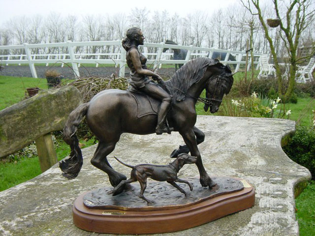 Estatua de caballo