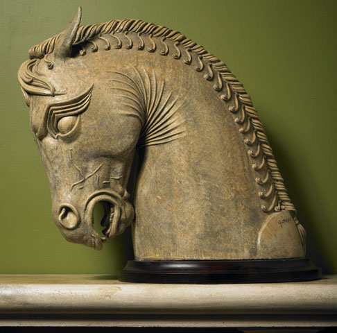 Escultura de caballo
