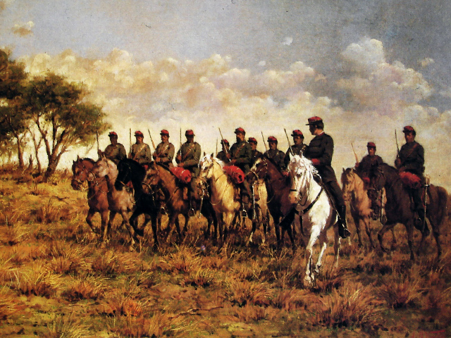 Soldados de la Campaña del desierto del Gral Julio A. Roca 1879