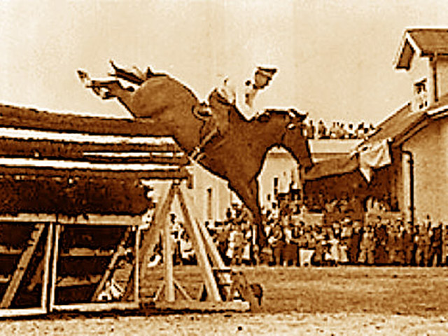 El caballo chileno Huaso obtuvo el record mundial de salto de 2,47 metros en 1949 en Viña del Mar montado por el capitàn Alberto Larraguibel