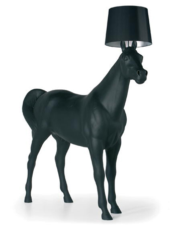 caballo lámpara de pie